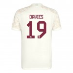Günstige Fußballtrikots FC Bayern München Davies 19 Champions League Kinder 3rd trikot 2023-24 Kurzarm